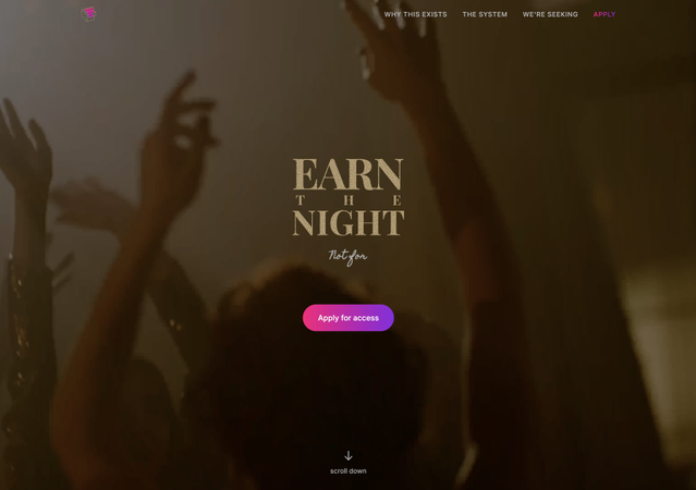 Earn The Night screenshot