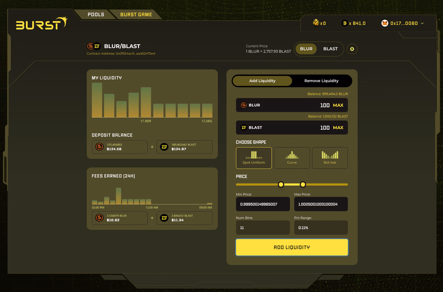BurstFi screenshot 3